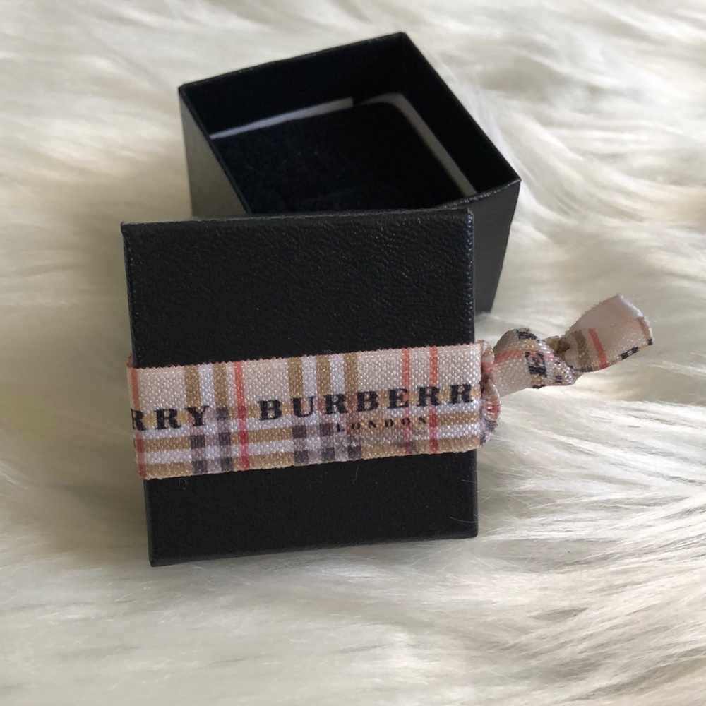 Burberry plaid hair tie band accessory gift✨